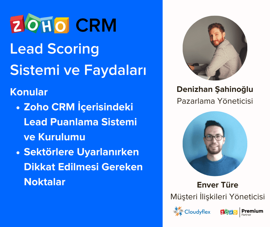 Webinar Özeti : Zoho CRM Üzerindeki Lead Scoring Sistemi ve Faydaları